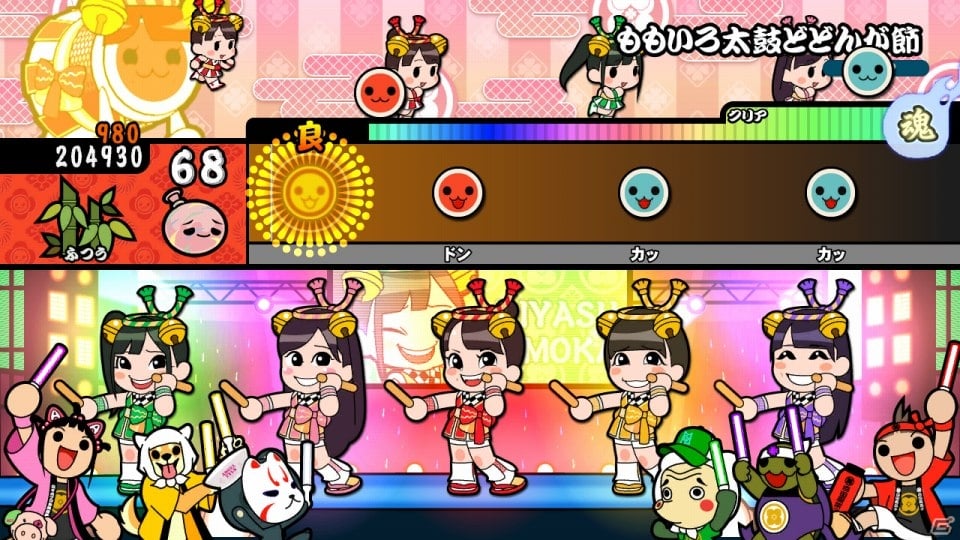 きせかえの組み合わせは1600億通り以上―Wii U「太鼓の達人 Wii Uば～じょん！」演奏ゲームの続報やどんちゃんのカスタマイズ要素を紹介の画像34