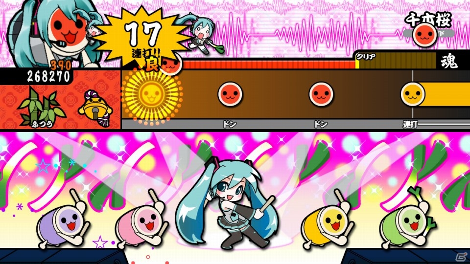 きせかえの組み合わせは1600億通り以上―Wii U「太鼓の達人 Wii Uば～じょん！」演奏ゲームの続報やどんちゃんのカスタマイズ要素を紹介の画像40