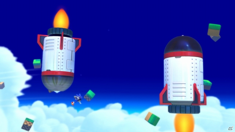Wii U/3DS「ソニック ロストワールド」多彩なギミックやエッグマンのメカなどが待ち受ける新ステージ「スカイロード」を紹介！の画像11