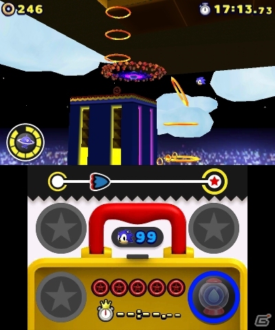 Wii U/3DS「ソニック ロストワールド」多彩なギミックやエッグマンのメカなどが待ち受ける新ステージ「スカイロード」を紹介！の画像23