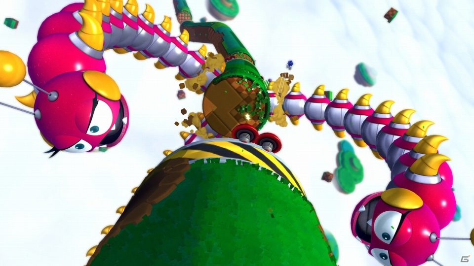 Wii U/3DS「ソニック ロストワールド」多彩なギミックやエッグマンのメカなどが待ち受ける新ステージ「スカイロード」を紹介！の画像4