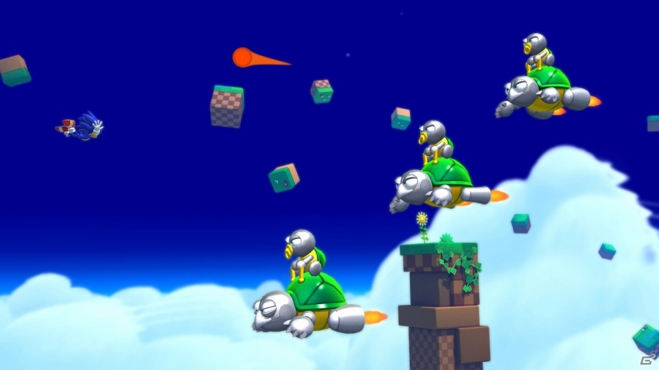 Wii U/3DS「ソニック ロストワールド」多彩なギミックやエッグマンのメカなどが待ち受ける新ステージ「スカイロード」を紹介！の画像9