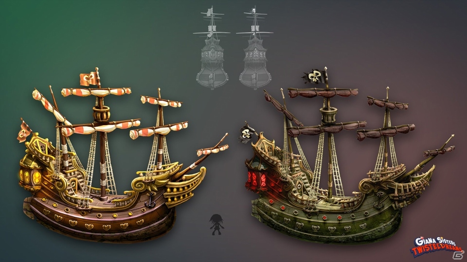 PS3「ギアナシスターズ：ツイストドリームズ」独特の世界観を確認できる日本版トレーラー＆ボーナスアートが公開の画像5