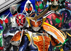 歴代ライダーが勢揃いしたブロックパズルゲーム「ライダーパズル」がauスマートパスにて配信開始