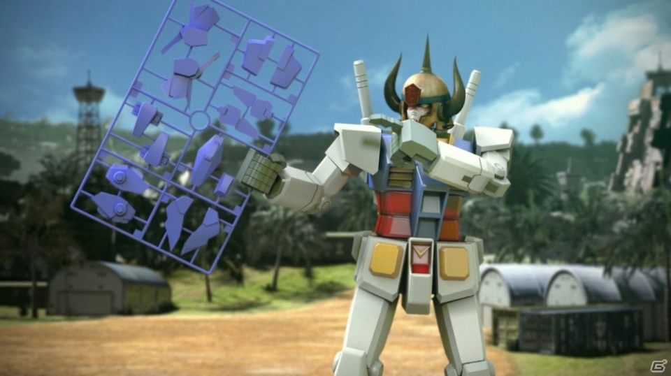 共闘先生がついにアニメ化！？「ガンダムブレイカー」の世界を舞台にした共闘先生の新TVCM「カスタマイズ」篇が10月25日より放映の画像2