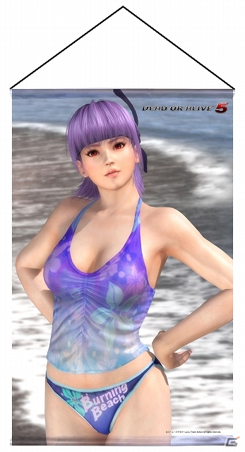 「DEAD OR ALIVE 5」人気キャラクター「かすみ」「あやね」「ヒトミ」「こころ」「レイファン」の存在感抜群なB2タペストリーが11月末に発売の画像2