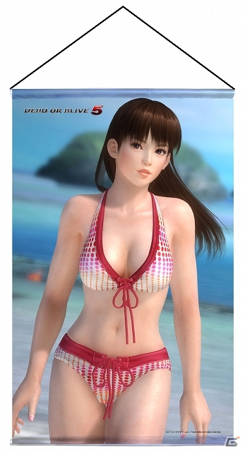 「DEAD OR ALIVE 5」人気キャラクター「かすみ」「あやね」「ヒトミ」「こころ」「レイファン」の存在感抜群なB2タペストリーが11月末に発売の画像5