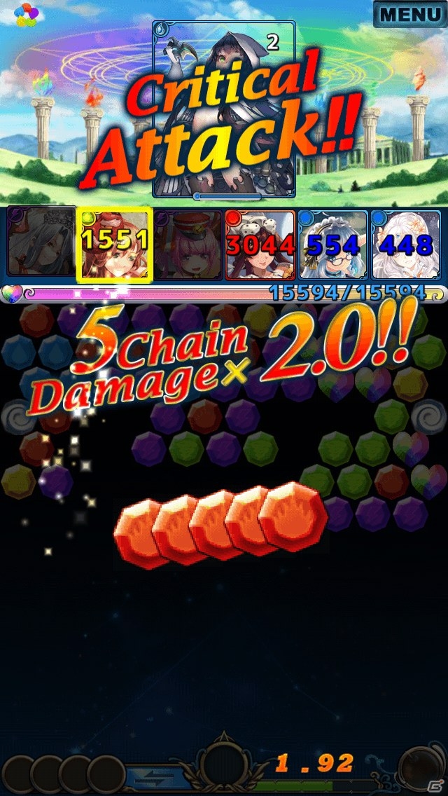 女神たちの壮大なストーリーが描かれるパズルゲーム「古の女神と宝石の射手」がiOS向けに配信開始の画像6
