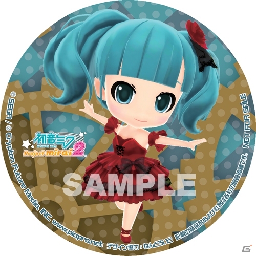 3DS「初音ミク Project mirai 2」販売店別予約特典のデザイン第3弾が公開―三洋堂書店など4店舗の特典が明らかにの画像3