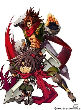 Mobage「狩りとも」＆iOS/Android「狩りともSP」対戦型格闘ゲームシリーズ「BLAZBLUE」とのコラボ実施！BLAZBLUEキャラたちが「狩りとも」のユニットに登場の画像1
