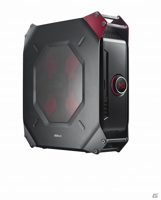 BMW Group DesignworksUSAと共同開発した洗練デザインが魅力！ASRock Inc.製ゲーミングベアボーンキット「M8」が11月1日に発売の画像2