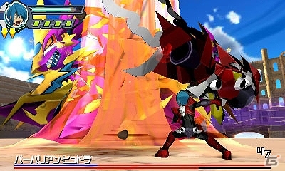 3DS「ガイストクラッシャー」自然属性と武器属性のシステムを紹介！新たに「怒りの炎帝」「地獄の番犬」「闇の多頭蛇」の異名を持つガイストが公開！の画像36