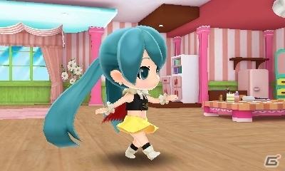 3DS「初音ミク Project mirai 2」模様替えやキャラクターとの交流も楽しめる「マイルーム」を紹介―楽曲やコスチュームの続報も！の画像54