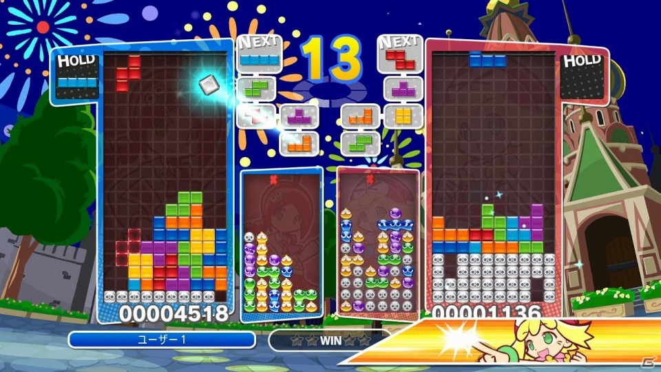 PS3/PS Vita/Wii U/3DS「ぷよぷよテトリス」発売日が2014年2月6日に決定―ぷよぷよフィギュア付きの3DS/3DSLL用カバーセットも同日発売の画像3