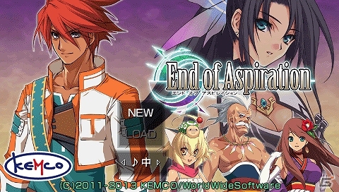 大いなる力を秘めた宝石「アトミィジェム」を巡る冒険物語！PSP版「エンドオブアスピレイション」がPS Storeにて配信スタートの画像1
