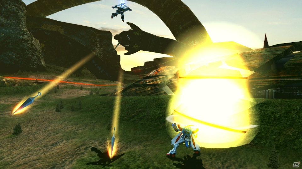 PS3「機動戦士ガンダム エクストリームバーサス フルブースト」EXVSシリーズ初参戦のガンダムシュピーゲルなど7機のプレイアブルMSを紹介！の画像32