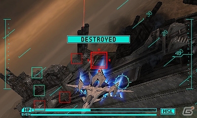 戦闘機による高速フライトSTGと格闘形態によるクイックACTが魅力の3DS「燐光のランツェ」が2013年12月4日に配信の画像4