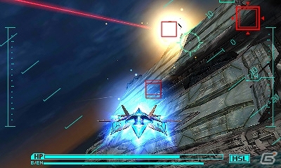 戦闘機による高速フライトSTGと格闘形態によるクイックACTが魅力の3DS「燐光のランツェ」が2013年12月4日に配信の画像5