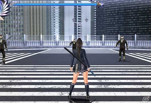 女子高生剣士がド派手に敵を斬る！ハイスピード3Dバトルアクション「巫剣神威控」がPLAYISMにて配信の画像2