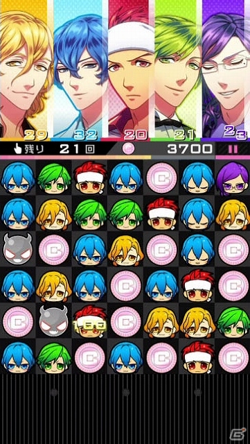 イケメンパズルゲーム「イケメンまみれ」がiOS/Android＆dメニューSIMPLE100シリーズ向けに配信スタートの画像10