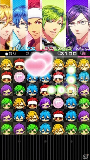 イケメンパズルゲーム「イケメンまみれ」がiOS/Android＆dメニューSIMPLE100シリーズ向けに配信スタートの画像11