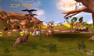 3DS「アウトドアズ・アンリーシュド アフリカ3D」の配信がスタート―アフリカの凶暴な動物たちをハンティングしようの画像4