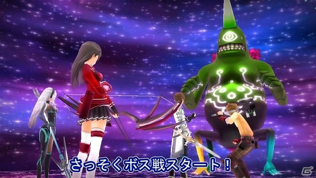 ミズキのエクス技が炸裂！PS Vita/3DS「エクステトラ」プレイ動画第3弾が公開！新キャラクター「バラム」＆「黒騎士」も披露の画像1