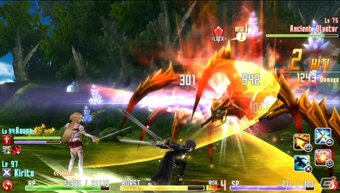 PS Vita「ソードアート・オンライン ―ホロウ・フラグメント―」BURSTゲージでアクティブに生まれ変わるバトルシステムの続報が到着―“謎の少女”のCGムービーカットもの画像8