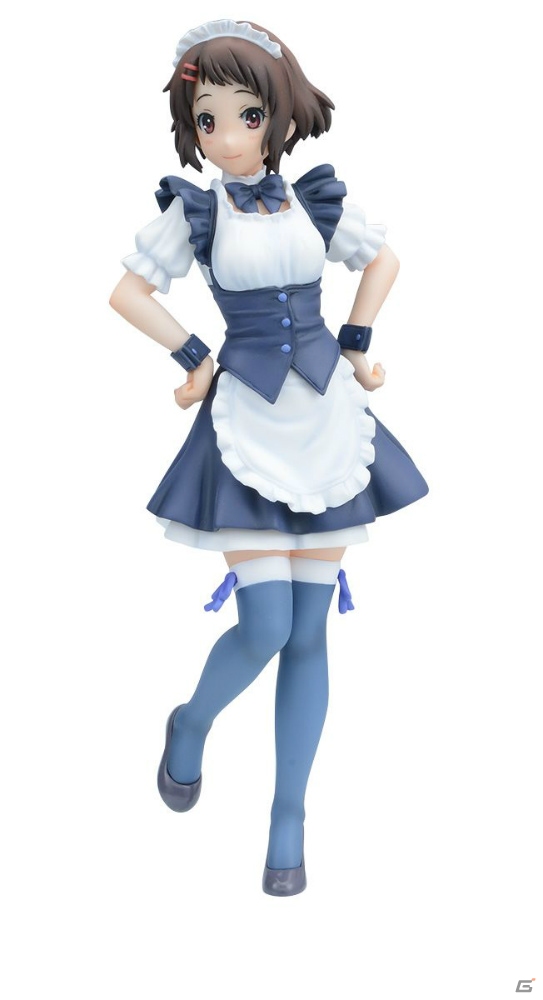 える＆摩耶花のメイドフィギュアなどを取り揃えたセガ ラッキーくじ「氷菓」が11月下旬に発売の画像2