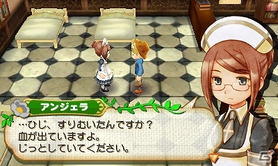 3DS「牧場物語 つながる新天地」新たな結婚候補キャラクターとしてクールな看護師「アンジェラ」＆ダンディな調香師「クラウス」が公開の画像2
