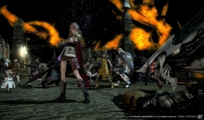PS3/PC「ファイナルファンタジーXIV: 新生エオルゼア」ライトニングが降り立つF.A.T.E.が発生するコラボイベント「閃光の影向」が11月14日より開催の画像1