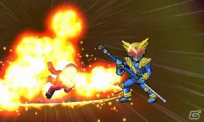 3DS「仮面ライダー トラベラーズ戦記」仮面ライダー鎧武の“アームズチェンジ”や立ちはだかる強力な敵を紹介―プレイアブルライダーも続々明らかにの画像40