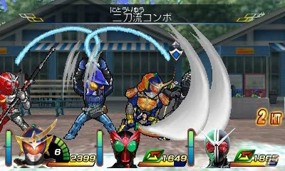 3DS「仮面ライダー トラベラーズ戦記」仮面ライダー鎧武の“アームズチェンジ”や立ちはだかる強力な敵を紹介―プレイアブルライダーも続々明らかにの画像10