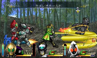 3DS「仮面ライダー トラベラーズ戦記」仮面ライダー鎧武の“アームズチェンジ”や立ちはだかる強力な敵を紹介―プレイアブルライダーも続々明らかにの画像18