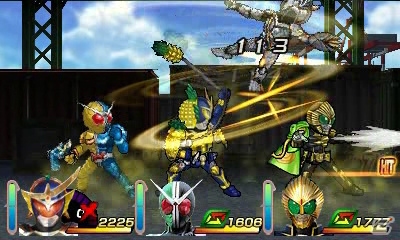 3DS「仮面ライダー トラベラーズ戦記」仮面ライダー鎧武の“アームズチェンジ”や立ちはだかる強力な敵を紹介―プレイアブルライダーも続々明らかにの画像3
