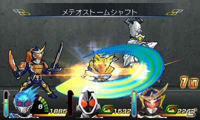 3DS「仮面ライダー トラベラーズ戦記」仮面ライダー鎧武の“アームズチェンジ”や立ちはだかる強力な敵を紹介―プレイアブルライダーも続々明らかにの画像37