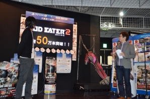 50万本出荷の発表も―PS Vita/PSP「ゴッドイーター2」プロデューサー富澤氏やディレクター吉村氏も登場した発売記念イベントの模様をお届けの画像4