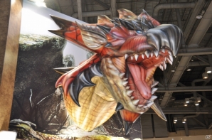 【G-STAR 2013】3DS「モンスターハンター4」韓国内で12月14日に発売！テツカブラやゴア・マガラと戦える試遊台も多数設置！リオレウスの頭部はド迫力っ！の画像15