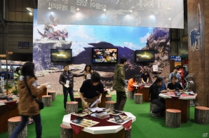 【G-STAR 2013】3DS「モンスターハンター4」韓国内で12月14日に発売！テツカブラやゴア・マガラと戦える試遊台も多数設置！リオレウスの頭部はド迫力っ！の画像6