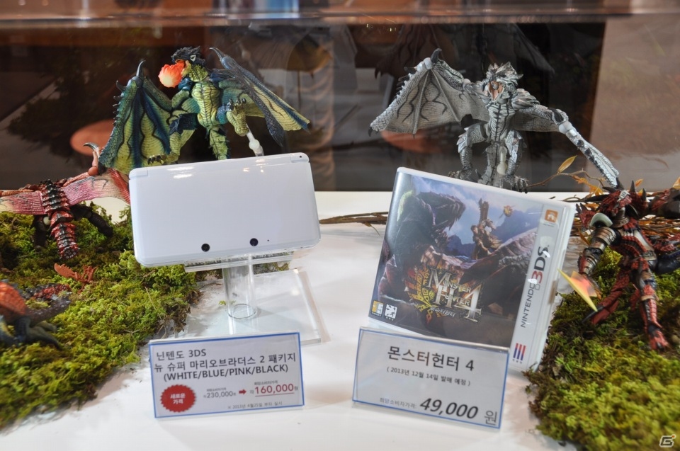 【G-STAR 2013】3DS「モンスターハンター4」韓国内で12月14日に発売！テツカブラやゴア・マガラと戦える試遊台も多数設置！リオレウスの頭部はド迫力っ！の画像16