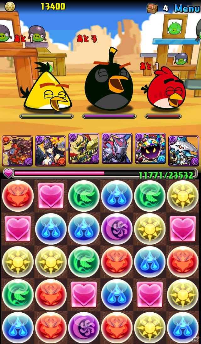 iOS/Android「パズル＆ドラゴンズ」と「アングリーバード」のコラボレーション情報が公開―「AB・レッド」や「AB・ウイングマン」が登場の画像6