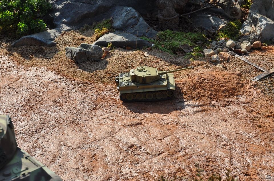 【G-STAR 2013】会場外にはリアルなジオラマでラジコン戦車が！？モバイルでも戦車道を極めろ！iOS/Android「World of Tanks Blitz」＆「World of Tanks Xbox 360 Edition」コーナーレポートの画像11
