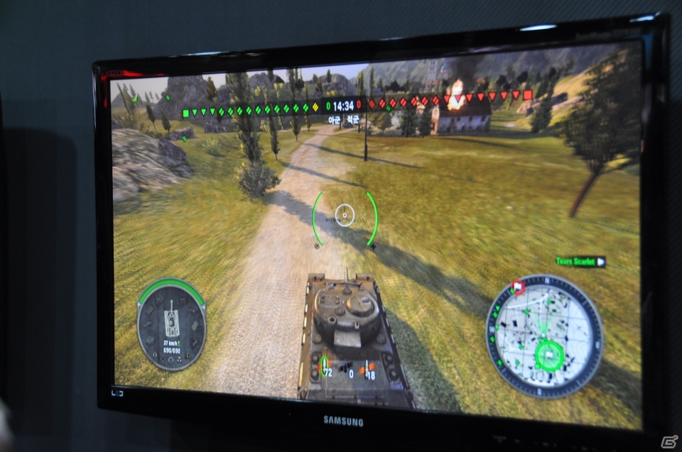 【G-STAR 2013】会場外にはリアルなジオラマでラジコン戦車が！？モバイルでも戦車道を極めろ！iOS/Android「World of Tanks Blitz」＆「World of Tanks Xbox 360 Edition」コーナーレポートの画像24