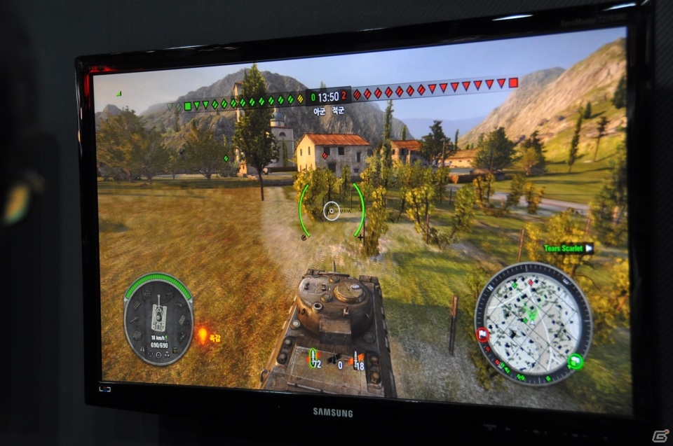 【G-STAR 2013】会場外にはリアルなジオラマでラジコン戦車が！？モバイルでも戦車道を極めろ！iOS/Android「World of Tanks Blitz」＆「World of Tanks Xbox 360 Edition」コーナーレポートの画像30