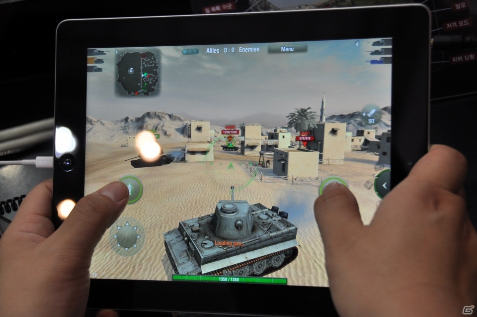 【G-STAR 2013】会場外にはリアルなジオラマでラジコン戦車が！？モバイルでも戦車道を極めろ！iOS/Android「World of Tanks Blitz」＆「World of Tanks Xbox 360 Edition」コーナーレポートの画像7