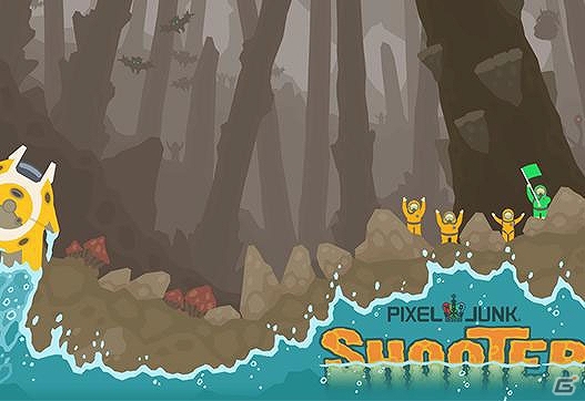 地形を変えてサバイバーたちを救出していこう！PC「PixelJunk シューター」がPLAYISMにて配信スタート！11月20日まで25％offで販売の画像2