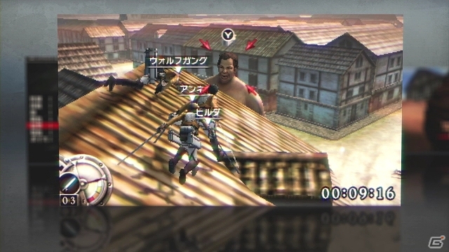 3DS「進撃の巨人～人類最後の翼～」ストーリー＆ワールドモードやさまざまなシーンをダイジェスト形式で見られるPV第2弾が公開の画像4