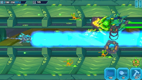 アーケード風シューティング＆ストラテジーディフェンス「ステラー・ウォーズ」がiOS向けに配信の画像4