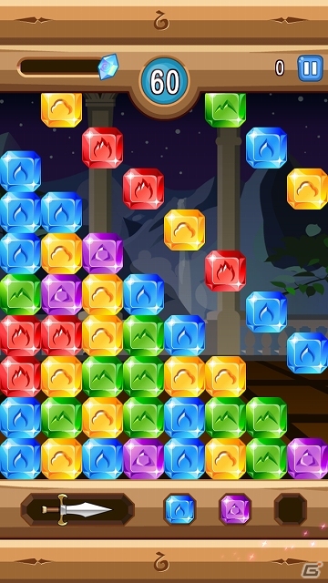 多彩なアイテム合成とコレクションが楽しめるパズルアクション！iOS/Android「ジェムウィザード」がMobageにてサービス開始の画像2