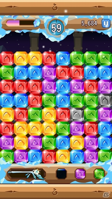 多彩なアイテム合成とコレクションが楽しめるパズルアクション！iOS/Android「ジェムウィザード」がMobageにてサービス開始の画像4
